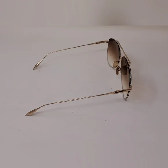 Dita Moddict DTS144-02 Aviator White Gold Brown  Gradient Gucci Mane 61-14-140 - Picture 14 of 15